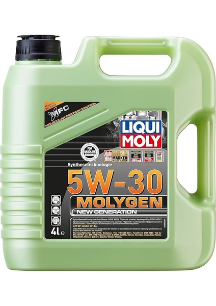 Moly Molygen New Generation 5W-30 4 L Otomotiv Bakım Ürünü