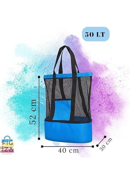 Soğuk Tutucu Buzluklu Termos Bölmeli Plaj Kamp Piknik Çantası modelleri