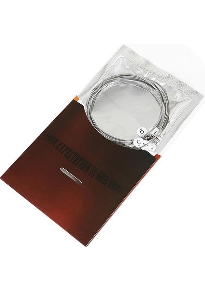 Gitar Dizeleri, 09.42 Yüksek Karbonlu Alaşım Ni Çelik Yara Altı Altı Çelik Çekirdek Gitar Yedek Dize