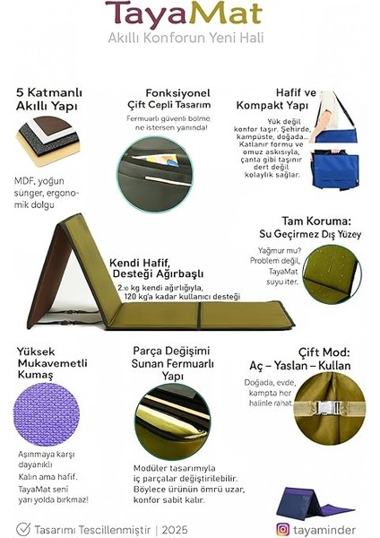 Katlanabilir Sırt Destekli Oturma Dinlenme Ürünü indirimleri