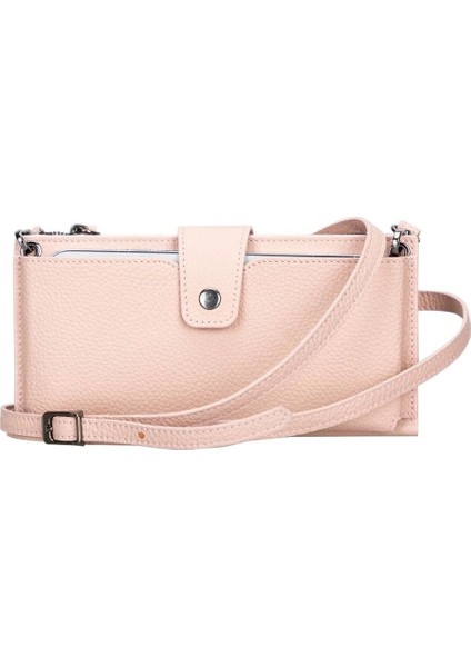 Lozan Strap 6.5 Inch Uyumlu Deri Kartlıklı Kılıf Erc5 Pembe indirimleri