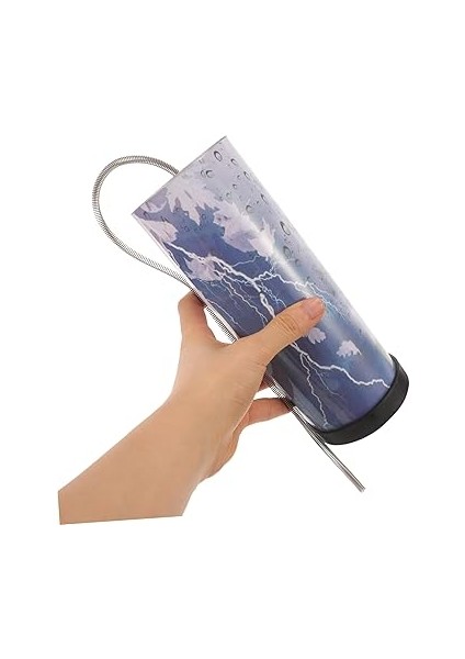 Thunder Drum Spring Drum Thunder Maker Müzikal Eğitici Perküsyon Enstrümanı ve Kız Partileri Için fırsatları