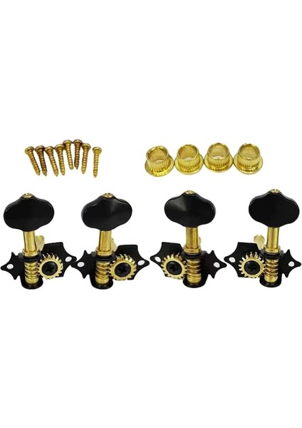 Gear Ratio Machine Heads For String Ukuleles Guitars And Basses Stable Tuning And Enhanced Bass Sound