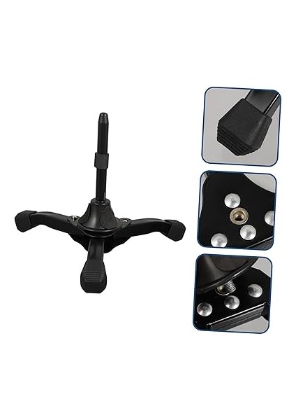 Portatif Tripod Standı Tek Kişilik Destek Braketi Siyah indirimleri