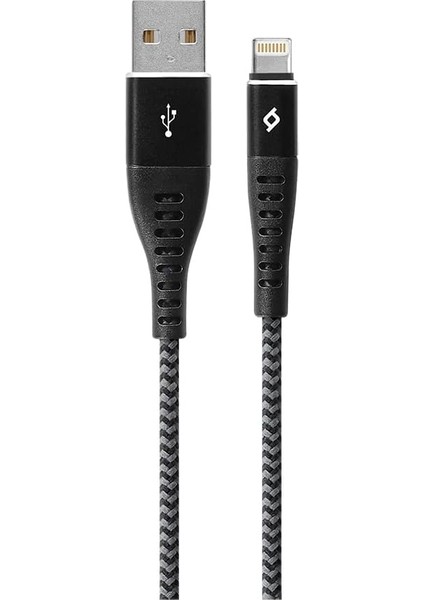 Extremecable Ekstra Dayanıklı Iph. Şarj Kablosu 150CM-SIYAH