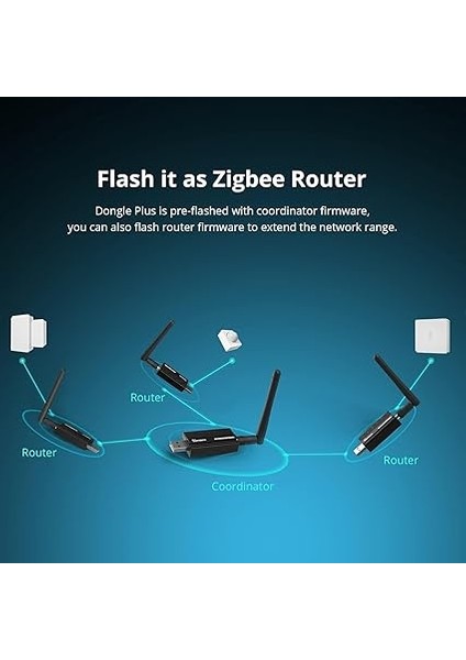 Zigbee Gateway, Zbdongle-E 3.0 USB Dongle Plus, EFR32MG21 + CH9102F/CP2102N Zigbee USB Bellek EFR32MG21 Koordinatör, Zha In Home Assistant Or ZIGBEE2MQTT, Open Hab Vs. Için indirimleri