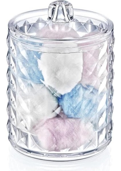 Up 2'li Silindir Pamuk Organizer - Diamond Serisi - Şık ve Pratik Pamuk Saklama Çözümü fiyatları