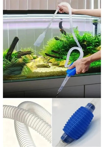 Buğz Akvaryum Dip Çekme Sifonu