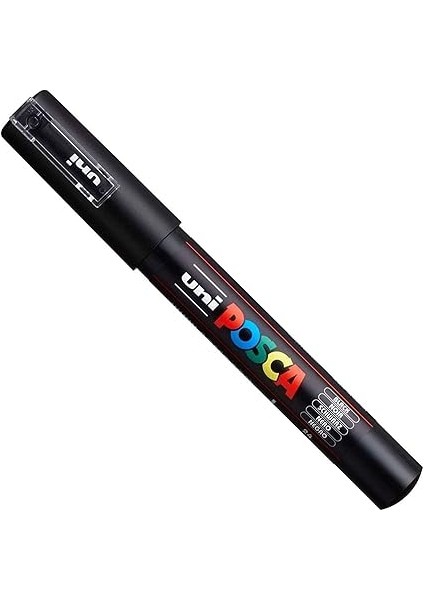 Pc-1m Boya Sanatı Markör Kalemleri - Kumaş Cam Metal Kalem - Siyah + Beyaz (Her Birinden 1 Adet) fiyatları