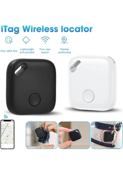 Smart Tag Airtag Akıllı Takip Cihazı Apple My Find Uyumlu Beyaz indirimleri