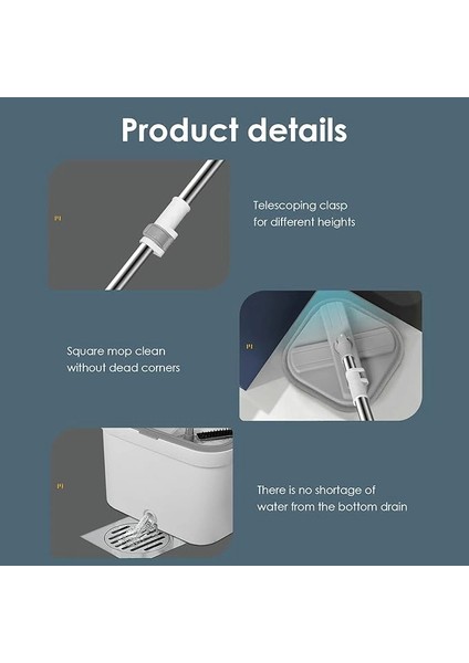 Buğz Ayarlanabilir Temizlik Paspası Seti modelleri