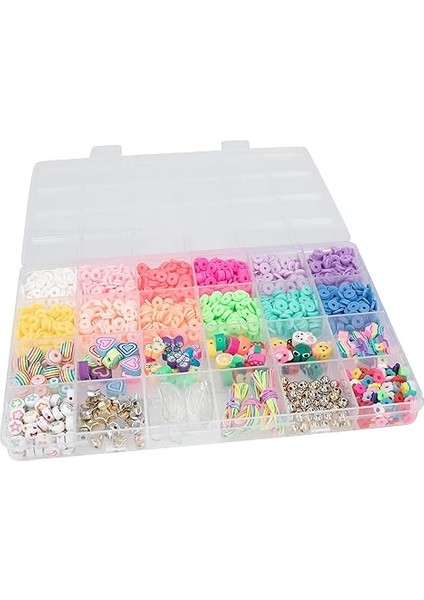 13182 Topmodel – Dıy Boncuk Seti, 20 Farklı Boncuk Türü, Yaratıcı Bileklik ve Zincir Tasarımı Için modelleri