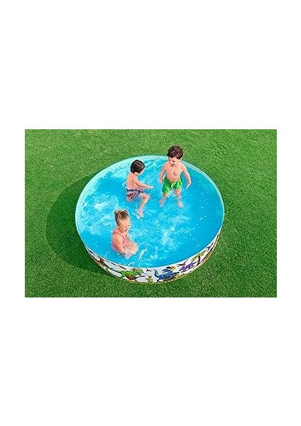 | Dinozor Çocuk Havuzu, Çocuk Yüzme Havuzu, Yer Üstü Şişirilebilir Havuz, Açık Bahçe Havuzu, 183 cm x 38 cm indirimleri