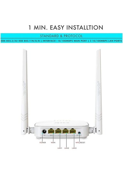 N301 2*5dbi Wifi-N 300MBPS 2 Anten Access Point Router fiyatları