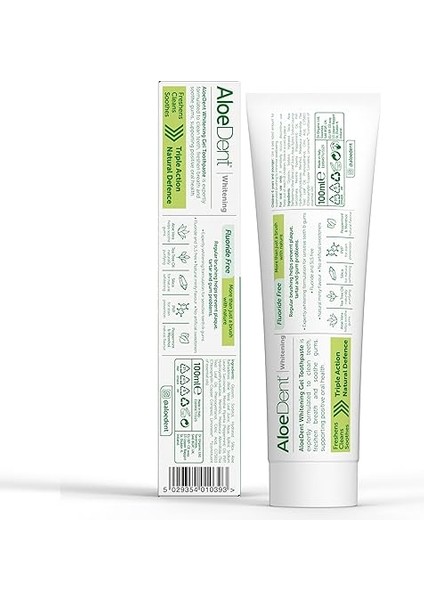 Dent Whitening, Ekstra Beyazlatıcı Diş Macunu, Florürsüz, 100 ml fırsatları