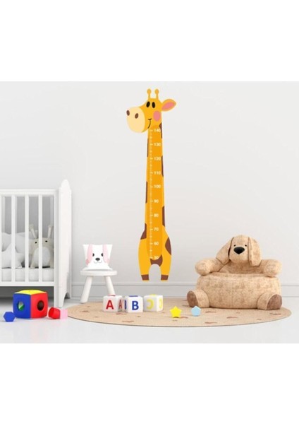 Major Selection Zürafa Çocuk Odası Boy Ölçer Sticker 35X135 cm fiyatları