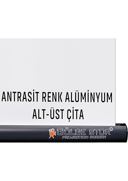 Stor EN200CM BOY115CM Projeksiyon Perdesi Tripodlu Ayaklı Taşınabilir Yeni Akıllı Kumaş Işık Geçirmez fırsatları