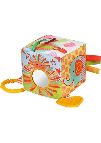Baby&kids Orman Arkadaşları Duyusal Yumuşak Aktivite Küpü