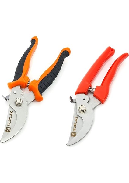 Parça Set Bağ Bahçe Budama Makası Ergonomik Sap ve Kolay Kullanım