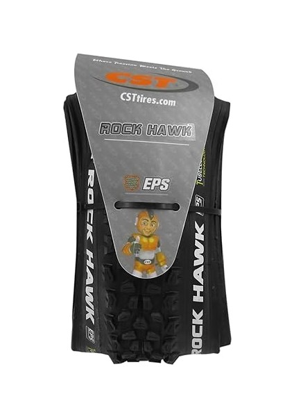 Rock Hawk Wire Boncuk Tire 26-Inch x 2.25 Siyah fırsatları