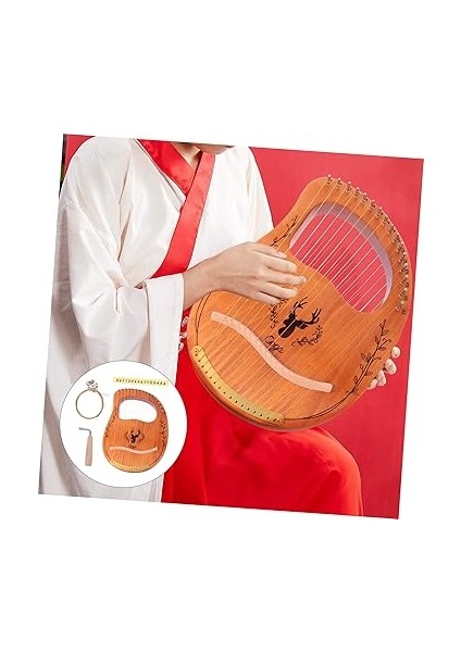 1 Takım Dizilmiş Lyal Lir Arpı Acemi Lir Harp Klasik Arplar Müzik Aleti Lir Harp Kucak Arpı Lir Arp Lir Arp Antik Lir 12 Telli Lir El Arp Antik Stil Lir Harp Masif Ahşap Arp Odun modelleri