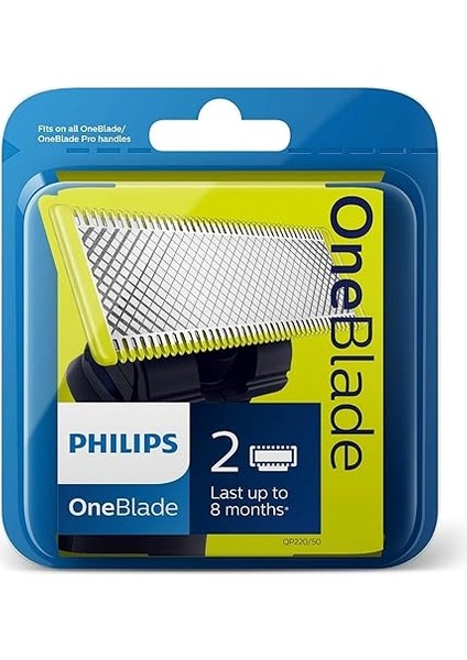 Oneblade QP220/51 Yedek Bıçak, 2’li Paket, 1 Adet fiyatları