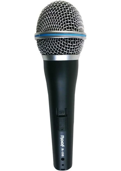 R-100 600 Ohm Dinamic Kablolu El Mikrofon