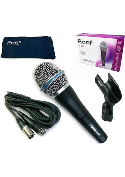 R-100 600 Ohm Dinamic Kablolu El Mikrofon fiyatları