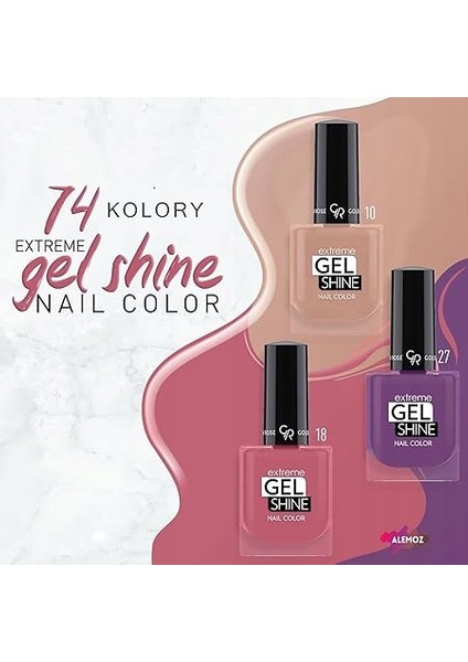Rose Extreme Gel Shine Nail Color Oje No: 21 fiyatları