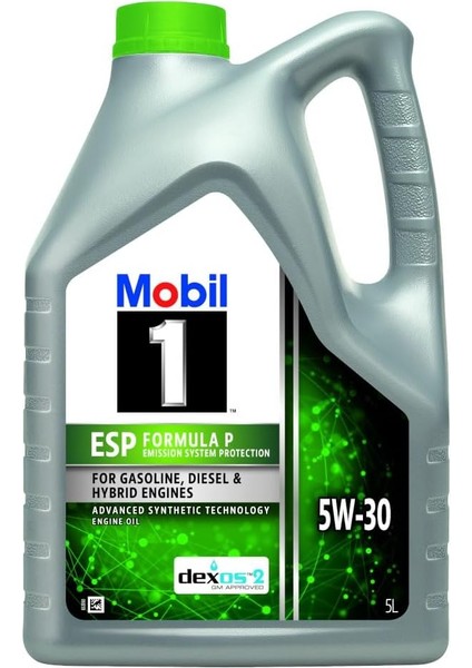 1 Esp Formula P 5W30 Motor Yağı 5 L