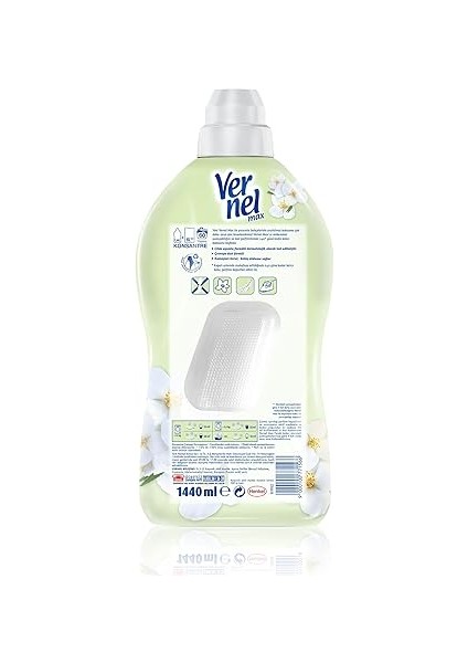 Max Taze Yasemin Kokulu 60 Yıkama Konsantre Çamaşır Yumuşatıcısı (1 x 1440 Ml) fiyatları