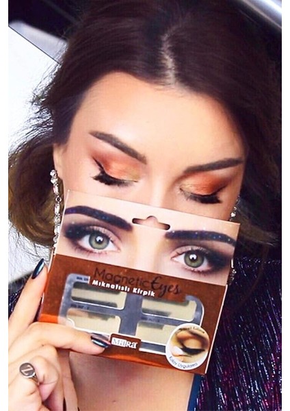 Kozmetik Magnetic Eyes Mıknatıslı Kirpik Extra Yoğun, Siyah indirimleri