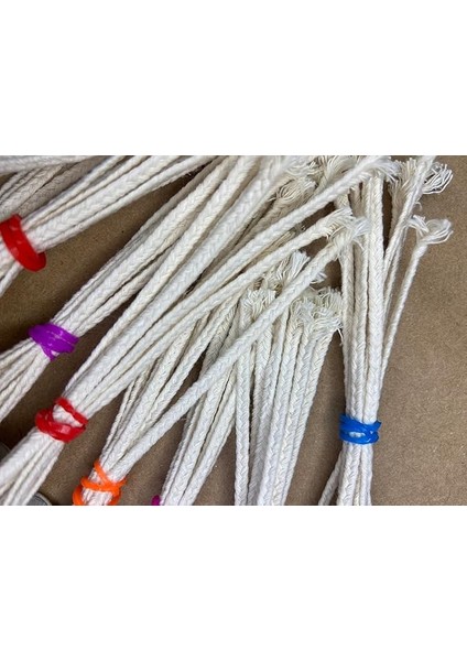 Concept Pamuk Ip Fitil No:16 + Yapışkanlı Sehpa - 20 Adet (15CM Boy) modelleri