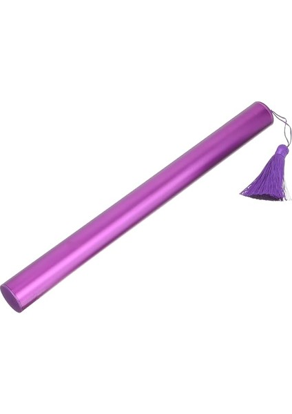 Bambu Tüp Kapağı Santur Saklama Tüpü Santur Deposu Santur Kollu Taşınabilir Depolama Için Yangqin Durumda Tig Çubuğu Depolama Tüpü Santur Parçası Alüminyum Alaşım Mor,purple