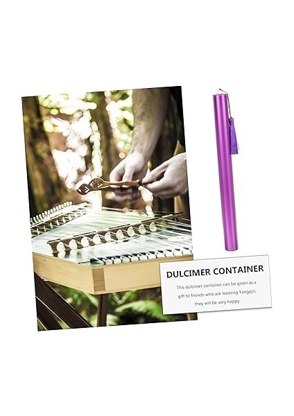 Bambu Tüp Kapağı Santur Saklama Tüpü Santur Deposu Santur Kollu Taşınabilir Depolama Için Yangqin Durumda Tig Çubuğu Depolama Tüpü Santur Parçası Alüminyum Alaşım Mor,purple modelleri