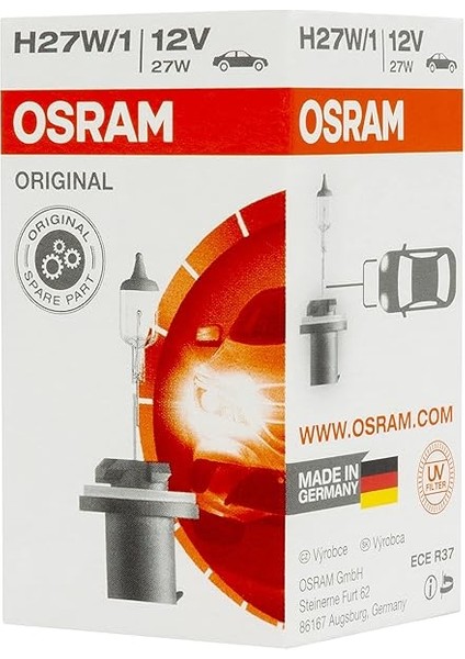 Ampul H27W/1 12V 27W 880 modelleri