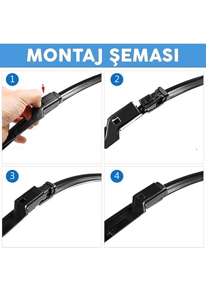 Muz Silecek Takımı Opel Astra J 2009-2015 ile Uyumlu fırsatları