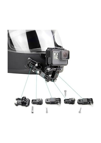 Aksiyon Kameralara Uyumlu Ayarlanabilir J Hook Uzun Model indirimleri