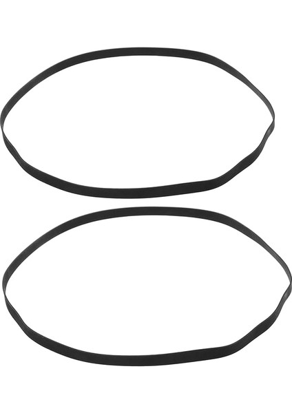 2 Adet Pikap Tahrik Kayışları: Kauçuk Kayış Kaset Bant Makinesi Parçaları Plak Çalar Yedek Pikap Onarım Aksesuarları