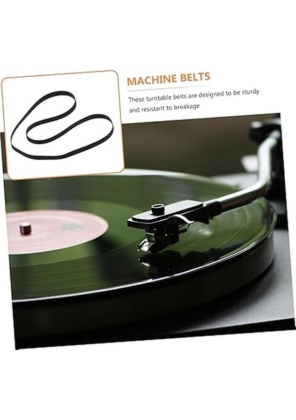 2 Adet Pikap Tahrik Kayışları: Kauçuk Kayış Kaset Bant Makinesi Parçaları Plak Çalar Yedek Pikap Onarım Aksesuarları modelleri