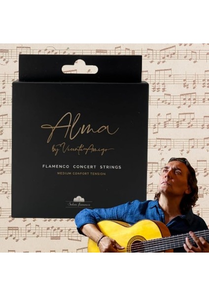 Flamenca Strıngs Gitar Için Dizeleri Kümesi