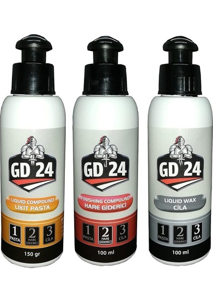 24 Pasta Cila Seti/üçü Birarada!