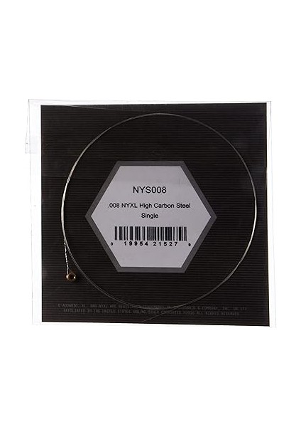 NYS008 Elektro ve Akustik Tek Tel, E-(Mi), High Carbon fırsatları