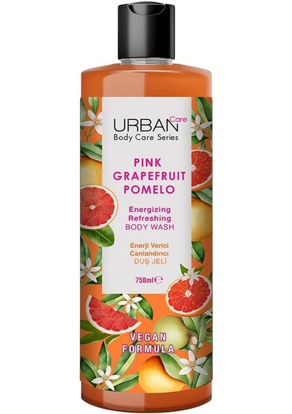 Care Pink Grapefruit & Pamelo Canlandırıcı ve Nemlendirici Duş Jeli, 750 ml