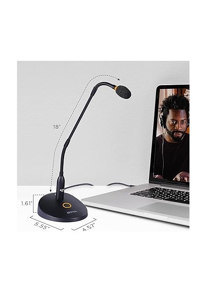 BY-GM18C Masaüstü Deve Boynu Kardioid Mikrofon fırsatları