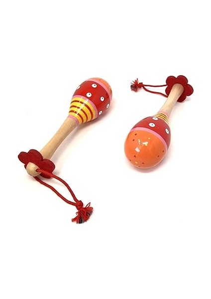 With Friends 1 Adet 17 cm Minyatür Maraca. Küçük. Çam Ağacı (0-8) Boyut Için Küçük indirimleri