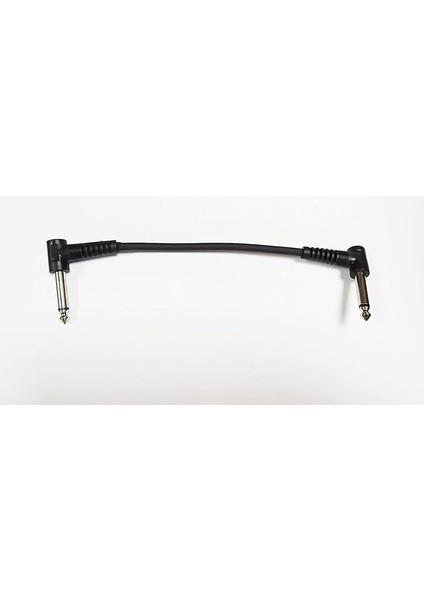 Gitar Pedalı Için Patch Kablo 15CM. Siyah