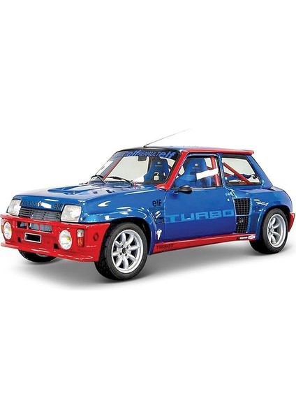 Renault 5 Turbo Model Araba - Mavi Turuncu