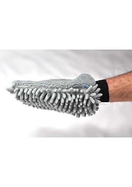 7050 Mikrofiber Şönil Oto Temizlik ve Kurulama Eldiveni 16X24 Cm. Gri fırsatları