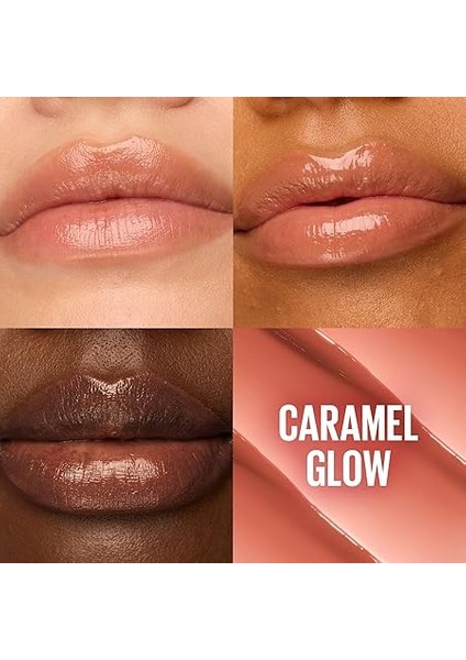 New York Lifter Glaze Shea Yağı ve Hyalüronik Asit Içeren Renkli Dudak Balmı - 06 Caramel Glow fiyatları